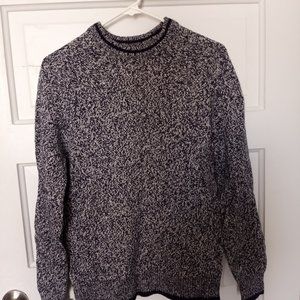 Good Fellow Blue white Sweater